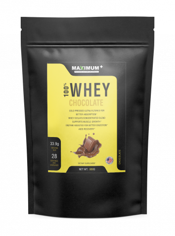 100% Whey Protein (Chocolate) - 2 lbs - 28 Servings per pack