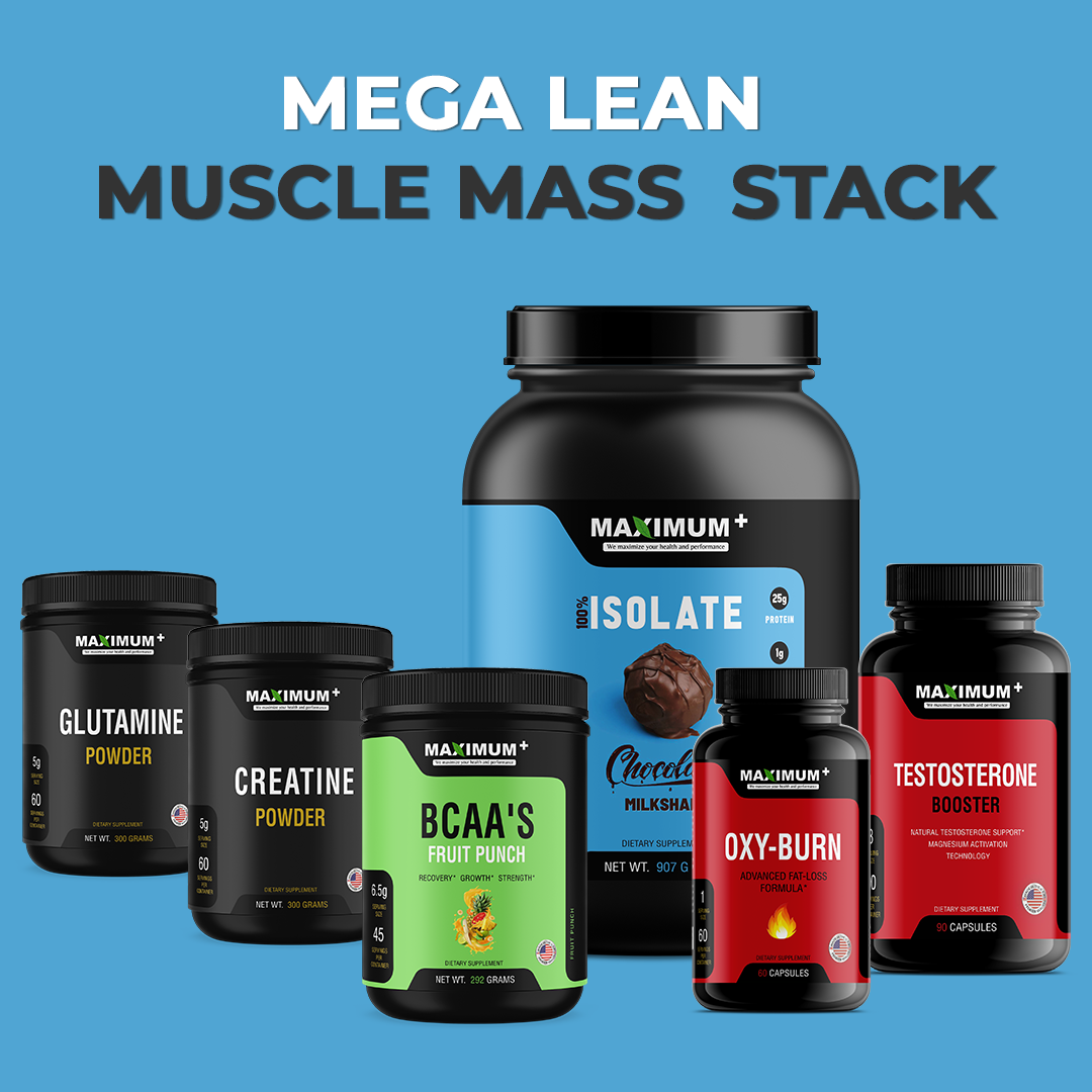 Mega Lean  Muscle Mass Stack BUNDLE